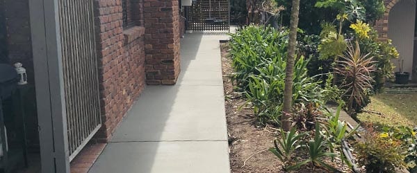 Domestic concrete slab, Gold Coast